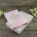High Quality Hardcover Pink Silk Box Wedding Invitations